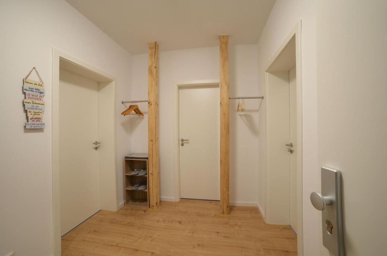 Schoene Ferienwohnung 78M2, 3 Schlafzimmer, 2 Baeder, Zentrumnah, 1Og 에르푸르트 외부 사진